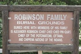 Robinson Family Tomb Stone