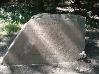 Robinson Tomb Stone side view