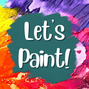 Let's Paint event logo
