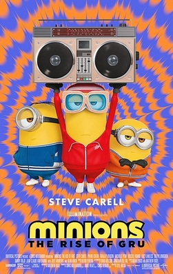Movie poster for Minions: The Rise of Gru