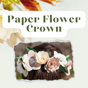 Paper Flower Crown